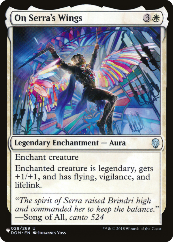 On Serra s Wings [The List Reprints] Online Hot Sale