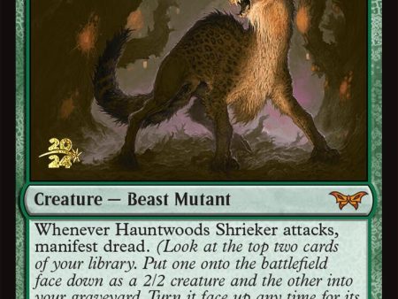 Hauntwoods Shrieker [Duskmourn: House of Horror Prerelease Promos] Sale