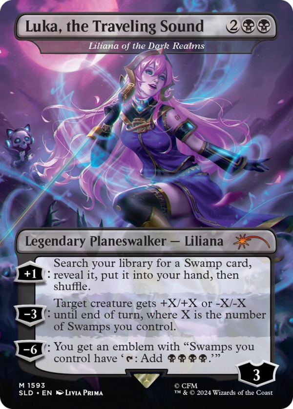 Luka, the Traveling Sound - Liliana of the Dark Realms [Secret Lair Drop Series] For Cheap