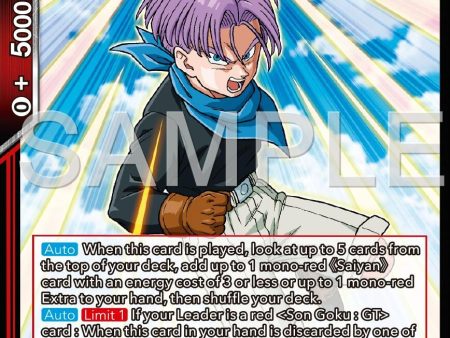 Trunks, Premonition of a Heated Battle (BT26-015) [Ultimate Advent] Hot on Sale