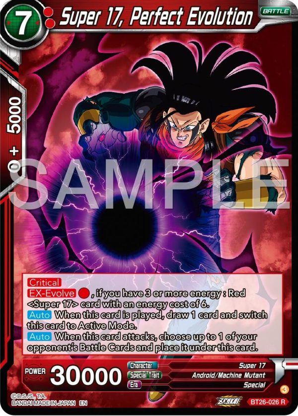 Super 17, Perfect Evolution (BT26-026) [Ultimate Advent] Online now