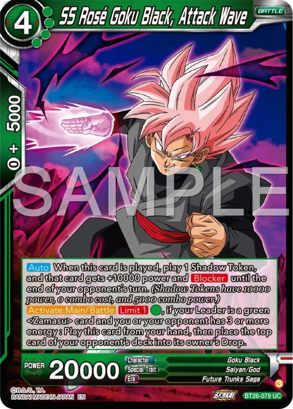 SS Rose Goku Black, Attack Wave (BT26-079) [Ultimate Advent] Online