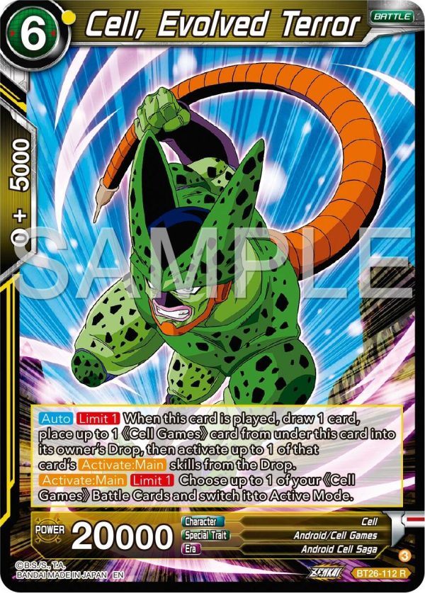 Cell, Evolvd Terror (BT26-112) [Ultimate Advent] Supply