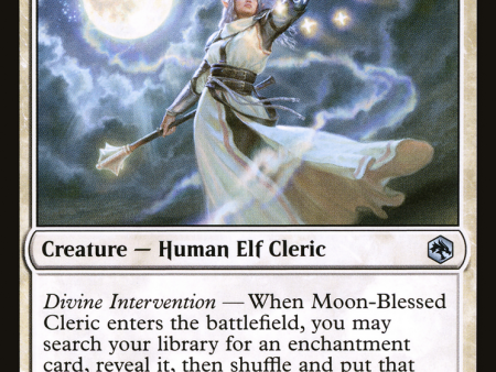 Moon-Blessed Cleric [The List Reprints] Sale