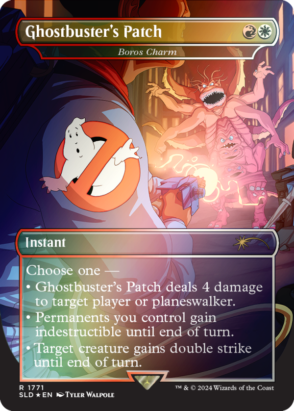 Ghostbuster s Patch - Boros Charm (Rainbow Foil) [Secret Lair Drop Series] Cheap