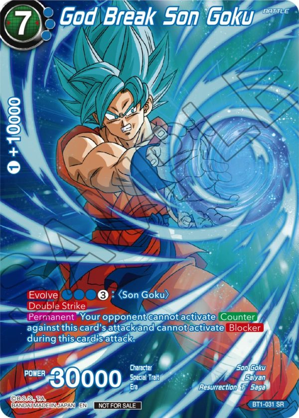 God Break Son Goku (Gen Con 2024) (BT1-031) [Promotion Cards] Online Sale