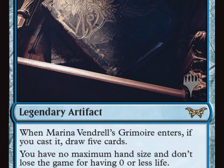 Marina Vendrell s Grimoire [Duskmourn: House of Horror Promos] Hot on Sale