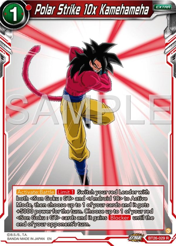 Polar Strike 10x Kamehameha (BT26-029) [Ultimate Advent] Discount