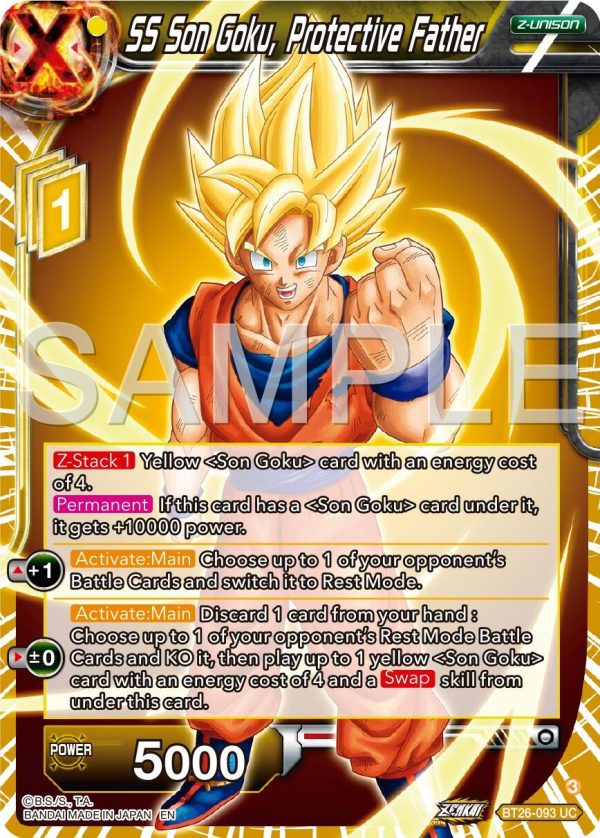 SS Son Goku, Protective Father (BT26-093) [Ultimate Advent] Fashion