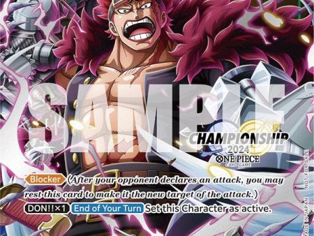 Eustass Captain Kid (CS 2024 Celebration Pack) [One Piece Promotion Cards] Sale