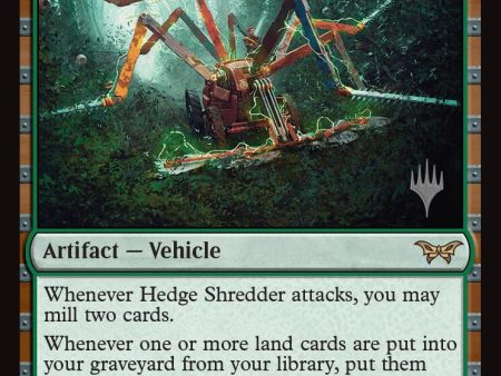 Hedge Shredder [Duskmourn: House of Horror Promos] Cheap