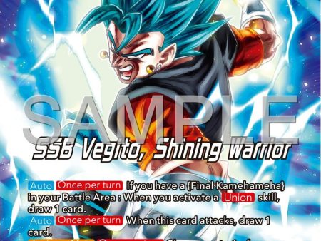 Son Goku & Vegeta    SSB Vegito, Shining Warrior (SD23-01) [Premium 7th Anniversary Box 2024] Online Sale