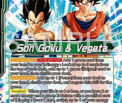 Son Goku & Vegeta    Vegito, Prodigious Fusion (Alternate Art) (BT26-060) [Ultimate Advent] on Sale