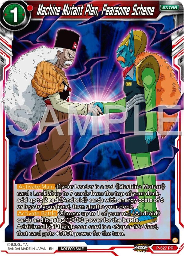 Machine Mutant Plan, Fearsome Scheme (Zenkai Series Tournament Pack Vol.9) (P-627) [Promotion Cards] Sale