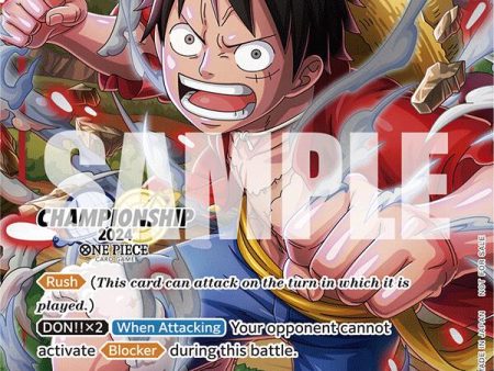 Monkey.D.Luffy (CS 2024 Celebration Pack) [One Piece Promotion Cards] Online now