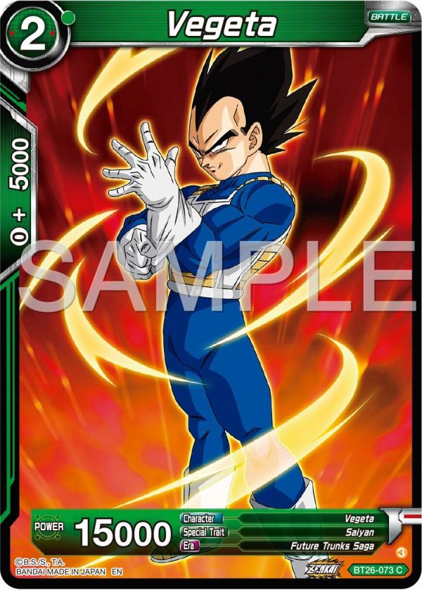 Vegeta (BT26-073) [Ultimate Advent] Sale