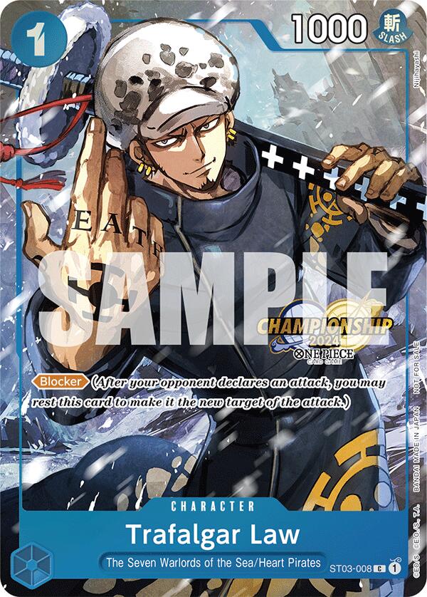 Trafalgar Law (ST03-008) (CS 2024 Event Pack) [One Piece Promotion Cards] Supply