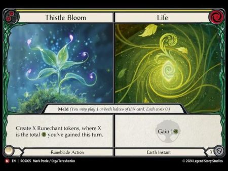 Thistle Bloom    Life [ROS005] (Rosetta)  Rainbow Foil Online Hot Sale