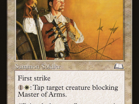 Master of Arms [The List Reprints] Fashion