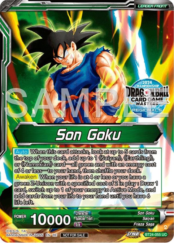 Son Goku    SS Son Goku, Beginning of a Legend (BT24-055) [Promotion Cards] on Sale