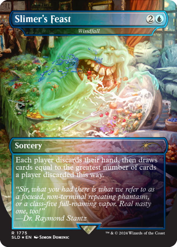 Slimer s Feast - Windfall (Rainbow Foil) [Secret Lair Drop Series] For Discount