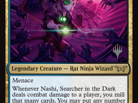 Nashi, Searcher in the Dark [Duskmourn: House of Horror Promos] For Sale