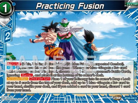 Practicing Fusion (BT26-038) [Ultimate Advent] Online Sale