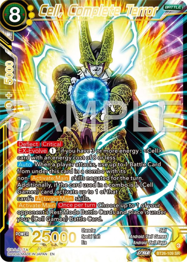 Cell Complete Terror (BT26-109) [Ultimate Advent] Sale