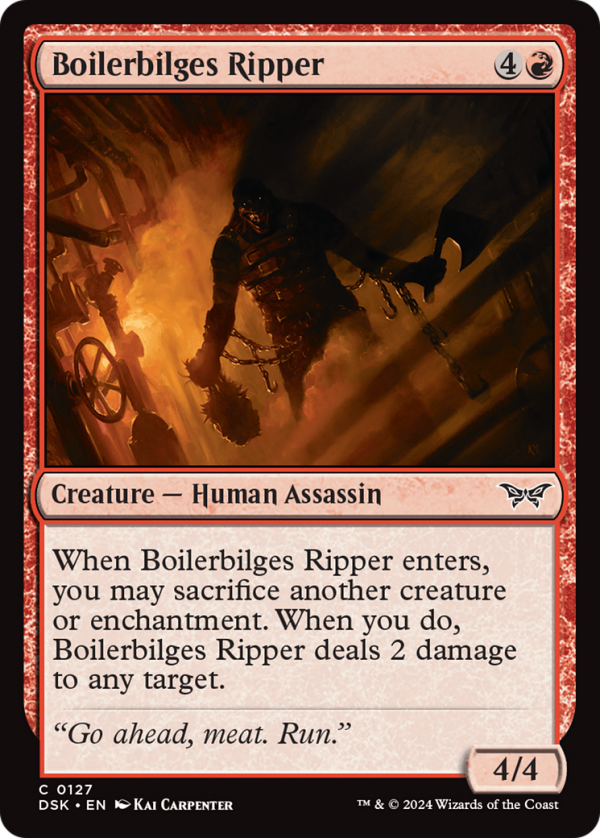 Boilerbilges Ripper [Duskmourn: House of Horror] Hot on Sale