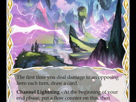 Channel Lightning Valley [FAB264] (Promo)  Cold Foil Online