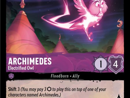 Archimedes - Electrified Owl (47 204) [Shimmering Skies] Fashion