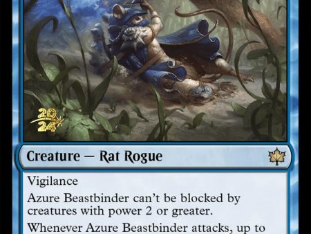 Azure Beastbinder [Bloomburrow Prerelease Promos] For Cheap