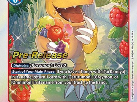 Agumon [BT17-007] [Secret Crisis Pre-Release Cards] Online Hot Sale