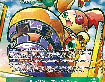 Agility Training [P-106] (Starter Deck 19 Exclusive) [Starter Deck: Fable Waltz Promos] Sale