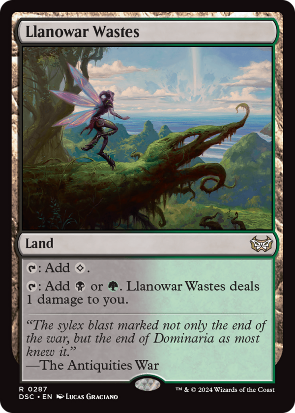 Llanowar Wastes [Duskmourn: House of Horror Commander] Fashion